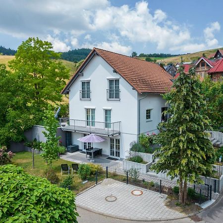 Ferienwohnung Hohfelsenblick ゼーバハ エクステリア 写真