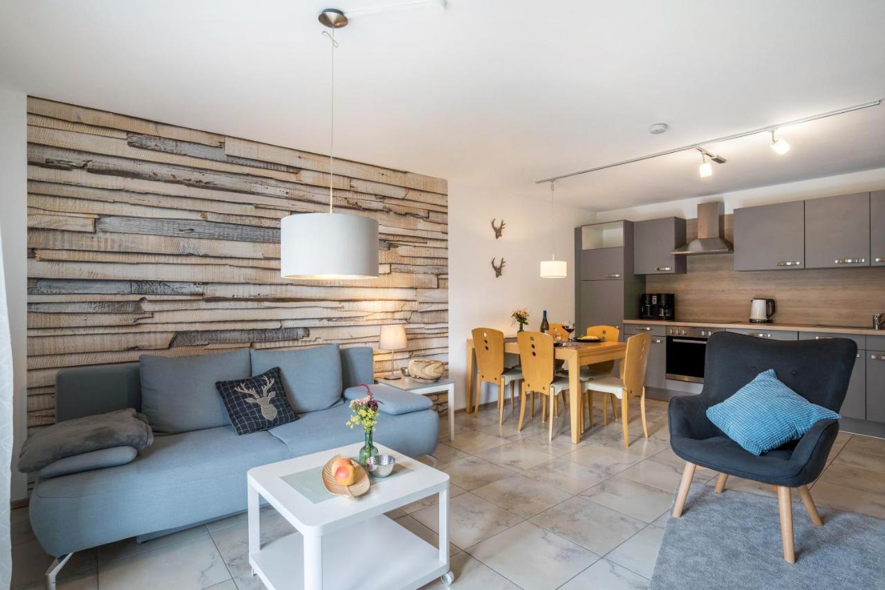 Ferienwohnung Hohfelsenblick ゼーバハ エクステリア 写真