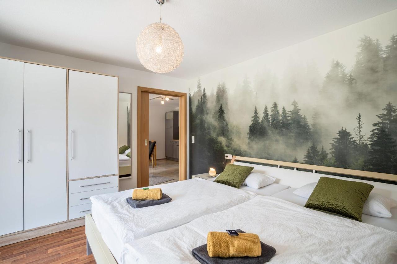 Ferienwohnung Hohfelsenblick ゼーバハ エクステリア 写真