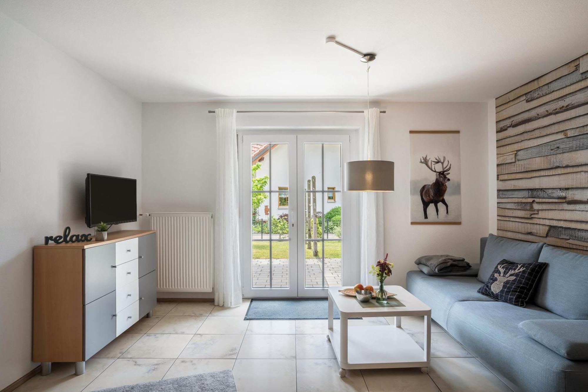 Ferienwohnung Hohfelsenblick ゼーバハ エクステリア 写真