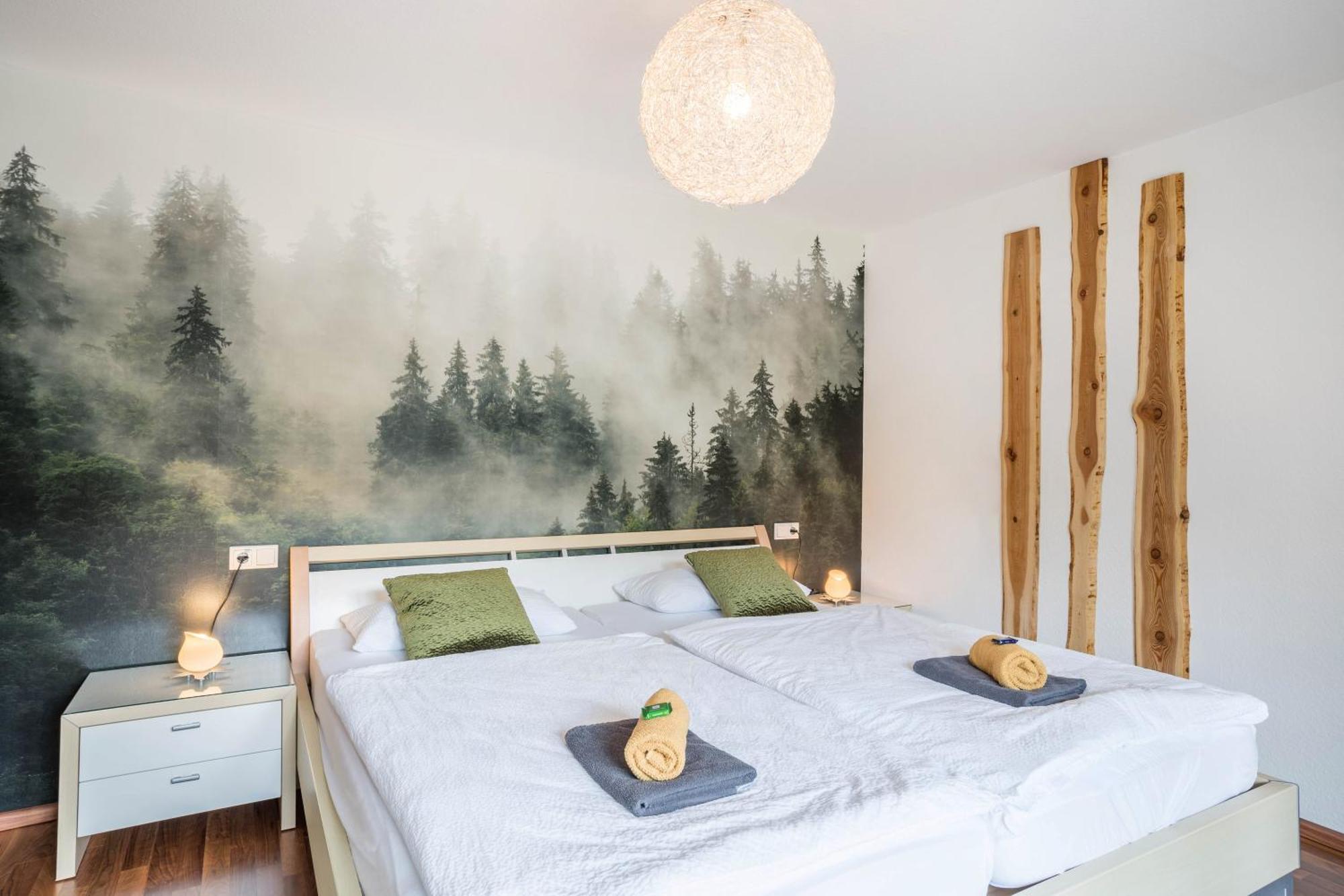 Ferienwohnung Hohfelsenblick ゼーバハ エクステリア 写真